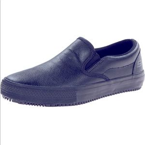 New SKECHERS for Work black Slip-On men 9/women 11